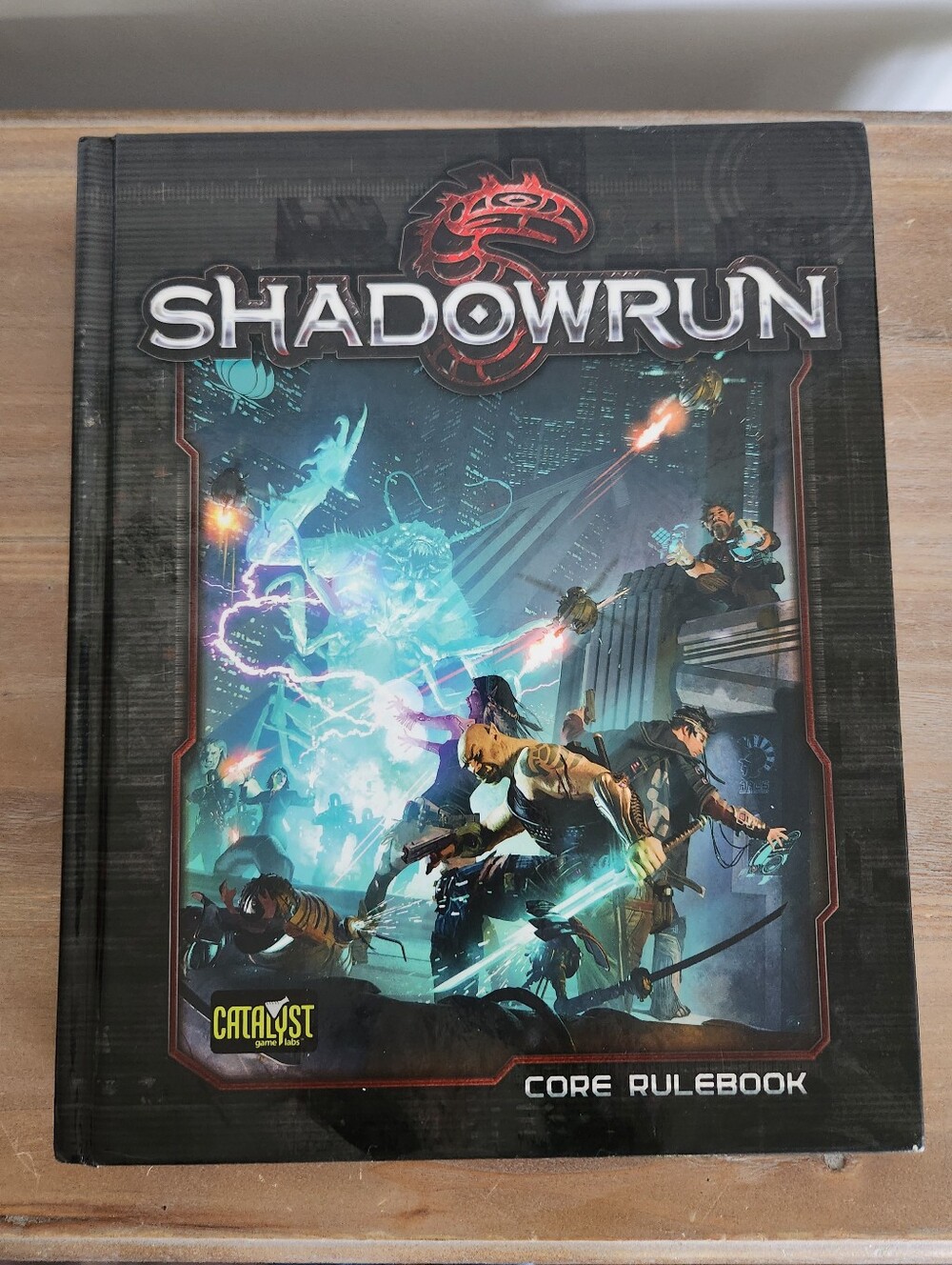 Shadowrun Fifth Edition Core Rulebook Hardcover Catalyst Game Labs RPG